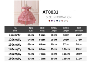Robe de princesse pour filles, style festival, en dentelle et tulle, pour cérémonies, anniversaires, fêtes et spectacles - Product Image 6