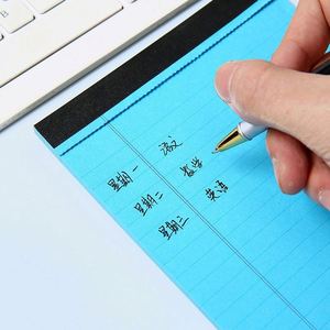 Premium <b>A5</b> Legal Wide Ruled 30 Sheets Paper Writing Pads Custom Logo <b>Notepads</b> for Office Lawyer Business Promotional Gifts - Product Image 3