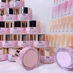 Etiqueta privada 2oz Acrílico Precio del fabricante 60 colores <span class=keywords><strong>Nude</strong></span> Pink Ombre Colors Polvo acrílico para suministro de uñas - Product Image 5