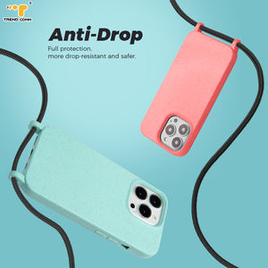 Étuis de téléphone portable Trendcomm <span class=keywords><strong>avec</strong></span> <span class=keywords><strong>cordon</strong></span> tour de cou et dragonne pour <span class=keywords><strong>iPhone</strong></span> <span class=keywords><strong>13</strong></span>/14/15/16/17 Pro, en TPU souple antichoc, style urbain - Product Image 5