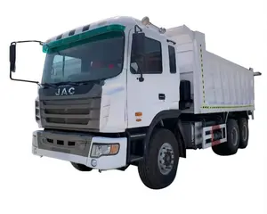 새로운 JAC 6x4 드라이브 덤프 팁 375 HP 18 CBM 10 타이어 덤프 트럭
