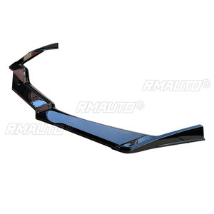 <b>For</b> Chevy Corvette C8 2020-2022 <b>Car</b> Accessoires 5PCS <b>Diffuser</b> Front Bumper Lip Carbon Fiber Style Matte Black Splitter Corner - Product Image 4
