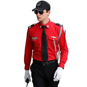Chemise à manches longues pour hommes en gros – Uniforme de sécurité, design et couleur personnalisables pour agents de sécurité - Product Image 1