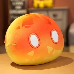 Figuras de Anime del Juego <span class=keywords><strong>Genshin</strong></span> <span class=keywords><strong>Impact</strong></span>, Almohada de Peluche Súper Suave y Linda con Forro de Malla para Aliviar el Estrés y Regalo de Cumpleaños para Niños - Product Image 6