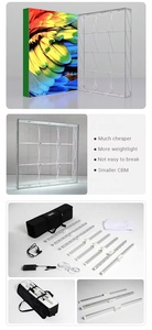 Stand d'exposition portable en aluminium rétroéclairé pour salon professionnel, avec boîte lumineuse LED de 20 pieds, pour 30 acheteurs, <span class=keywords><strong>SEGO</strong></span> - Product Image 5