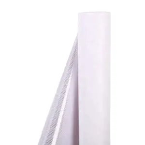 Material de bandeira de borrachas reflexivas do pvc do branco da impressão ao ar livre