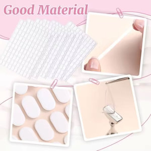 Autocollants transparents pour présentoirs à ongles, <span class=keywords><strong>languettes</strong></span> <span class=keywords><strong>adhésives</strong></span> pour nail art, ruban adhésif double face pour faux ongles et supports de manucure - Product Image 5