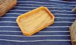 Elegante Bandeja Artesanal de Madera con Platos de Madera de Acacia y Mango Natural Diseñada para Servir Alimentos y Postres de Forma Ecológica - Product Image 4