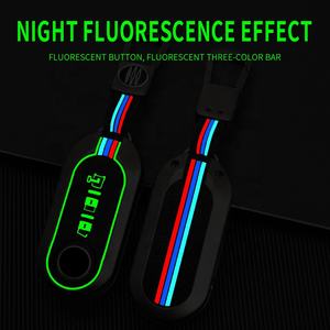 Usine en gros Offre Spéciale étui à clés de voiture en alliage de zinc pour <span class=keywords><strong>Fiat</strong></span> <span class=keywords><strong>500</strong></span> 500C 500L 500X Brava Ducato Fiorino Panda Stilo - Product Image 5