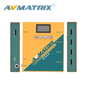 Amplificador de Distribución HDMI Profesional 1x4 4K60, Divisor HDMI 2.0 de 18Gbps para Soluciones de Señalización <span class=keywords><strong>Digital</strong></span> de Alta Definición - Product Image 1