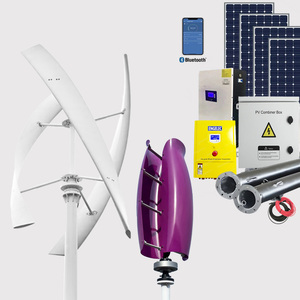 กังหันลมแกนตั้ง 800W 3kW 5kW สำหรับเครื่องกำเนิดไฟฟ้า 24V 48V 96V 120V รุ่น RX-XV 3kW Wind RX-XV 3kW Wind RX-XV - Product Image 1