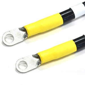 Câble de batterie 2 AWG avec bornes à anneau, robuste, homologué UL 600V 125 ° Cosses en cuivre étamé pour câblage solaire, marin, VR et automobile - Product Image 5