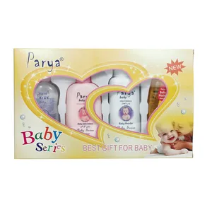 parya Baby 4 Items Daily Bath Nourish Skin Shampoo And Oil Newborn Gift Set Eco