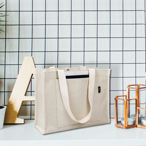 Bolsas de Tela Reciclables Ecológicas con Logotipo Impreso Personalizado, Bolsas de Compras y Viaje Portátiles de Gran Capacidad - Product Image 3