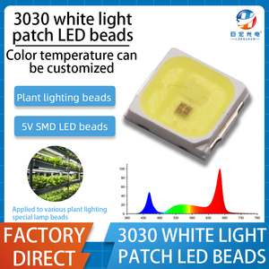 Nouvelle <span class=keywords><strong>Diode</strong></span> LED SMD 3030 à Spectre Complet 2-en-1 Blanc Naturel 660nm 3800K 150mA Courant Garantie 2 Ans - Product Image 6