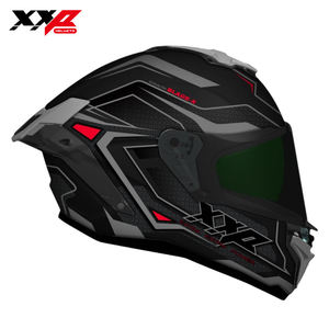 Casques de moto intégraux NEUFS avec grand spoiler, double visière, boucle à dégagement rapide, tailles S-XXL, modèle BLADE-X STEALTH, homologués DOT, en ABS, toutes saisons - Product Image 5
