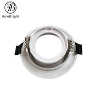 Usine bas prix style nordique plafond encastré GU10 MR16 luminaire Downlight luminaire pour bureau à domicile Spot cadre de lumière