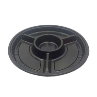 JY-82117 Boîte à sushi jetable en plastique, fabriquée en Chine, conteneur alimentaire en plastique, boîte à sushi