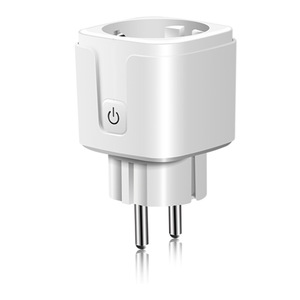 Smart <b>Wifi</b> Socket Eu <b>Plug</b> 16A With Power Metering Tuya App Control Child Safety Door Protection - Product Image 1