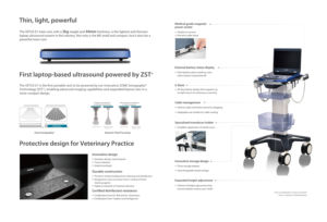 Mindray Vetus E7 Appareil à ultrasons pour animaux Échographie Doppler couleur avec sonde C11-3s et <span class=keywords><strong>C5</strong></span>-1s - Product Image 5