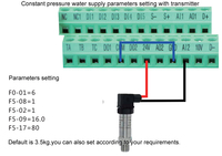 Convertisseur solaire pour pompe à eau MPPT monophasé/triphasé 4,0KW 5,5KW 7,5KW 220V 380V IP65 pour l'irrigation