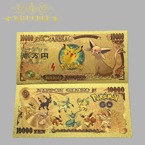 15 Jenis Uang Kertas Anime Jepang Berlapis Emas 24K untuk Koleksi - Product Image 2