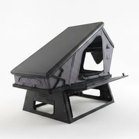 Maßgefertigtes Hartschalen-Dreieck-Dachzelt aus Aluminiumlegierung Schnell Aufbaubares Wasserdichtes 2-Personen-Overland-Camping-Pickup-Truck-Zelt