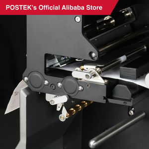 طابعة ملصقات حرارية صناعية POSTEK OX Series بدقة 203 نقطة في البوصة للملصقات فائقة الصغر مع قاطع عالي السرعة A400P - Product Image 5