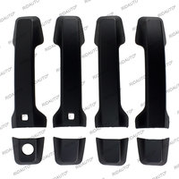 Kits de couverture de carrosserie noir mat décoration couvercle de lumière de réglage garniture garnitures Protection pour 2024 Mitsubishi Triton L200 accessoires