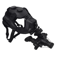 Kit Housing Kacamata Penglihatan Malam Lindu Optics PVS-7 dengan Sistem Optik Tahan Air Jangkauan 190-230m Cocok untuk Gen2+ atau 3 IIT