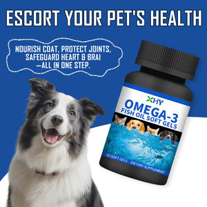 Suplemento Nutricional de Óleo de Peixe Omega 3 em Cápsulas Softgel para Cães e Gatos, Saúde da Pele e Pelagem, Suporte Imunológico - Product Image 6