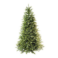 Sapin de Noël décoré de 4 à 7 pieds, décorations de Noël de qualité supérieure, sapin de Noël artificiel vert réaliste décoré avec une base robuste
