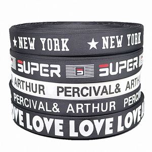 ผ้าริบบิ้นไนลอนโพลีเอสเตอร์แบบทวิลสำหรับพิมพ์ลายแบบซับลิเมชั่น สำหรับทำปลอกคอและสายจูงสุนัข - Product Image 3