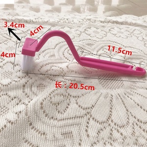 <span class=keywords><strong>Brosse</strong></span> de nettoyage de bord de toilette en plastique en forme de V, <span class=keywords><strong>brosse</strong></span> de nettoyage de bord de toilette, <span class=keywords><strong>brosse</strong></span> de toilette incurvée de 8 pouces - Product Image 6