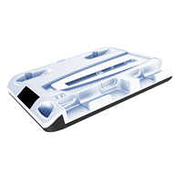 Support de refroidissement de charge de stockage ultra-multifonction pour accessoires PS5 Support de charge pour contrôleur PSVR2 & PS5 Vente en gros