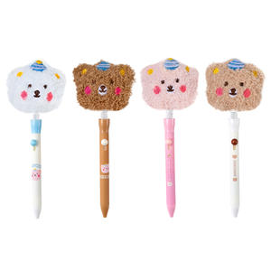 Bút gel kim loại hình gấu dễ thương 0.5mm, đồ chơi viết, quà tặng sáng tạo - Product Image 1