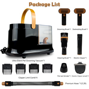 Set di Spazzole Elettriche per Toelettatura Cani 4-in-1 Ecologiche con Scatola in Plastica - Nuovo Strumento per la Rimozione del Pelo degli Animali Domestici - Product Image 5