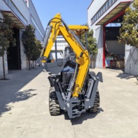 Chargeuse-pelleteuse 4x4 économique, excavatrice et pelleuse, à vendre