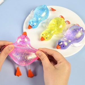 Aurora-Themed New Maltose Duck Stress <b>Ball</b> Super Soft TPR Portable <b>Squeeze</b> Toy for All Ages Creative Gift - Product Image 3