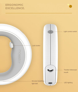 Conjunto de Correa y <span class=keywords><strong>collar</strong></span> de perro con correa de cuerda retráctil de diseño atractivo - Product Image 5