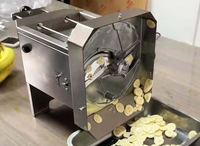 Machine électrique à découper les bananes en longues tranches et à trancher les plantains HJ-A50