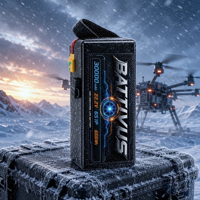 High Discharge 450A 22.2V 30Ah Li Ion Battery Pack 6S1P 666Wh for Heavy Lift Agricultural Spraying Drone UAV UN38.3 Certified