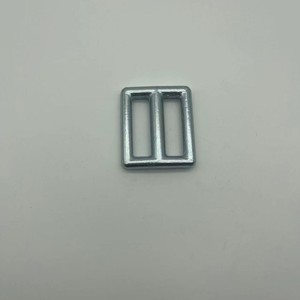 Electroplated Alloy Square Figure Eight Buckle 4000kgs Durable For Bags Sliding Buckle Zinc Plating Carbon Steel - Product Image 2