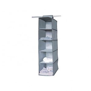 Hanging Organizer <b>Units</b> <b>Storage</b> Cloth Boxes Multi-purpose Hanging Closet Organizer Wardrobe Shelf - Product Image 1