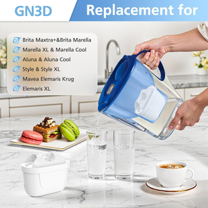 6 Cartuchos de Filtro de Agua de Carbón Activado de Repuesto para Purificador de Agua de Uso Comercial, Venta al Por Mayor de Fábrica OEM - Product Image 4