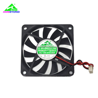 Ventilateur de refroidissement axial DC 7010 70x70x10mm 12V 24V sans balais à roulement à billes pour onduleur solaire UPS, humidificateur, réfrigérateur