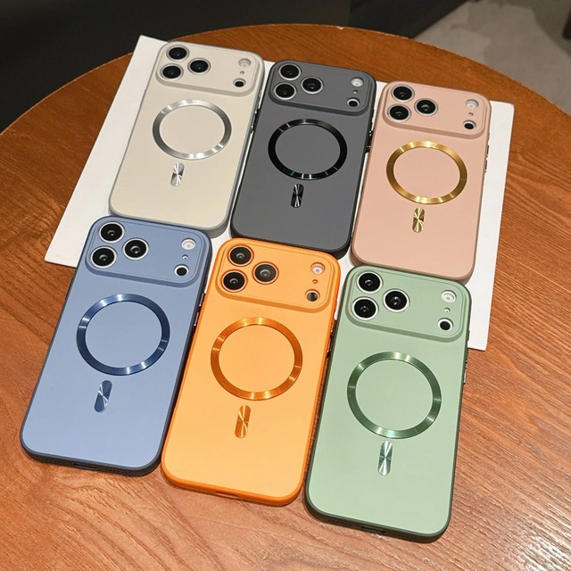 Magnetic Bumper Phone Case For Xiaomi 15T 14T Pro For Magsafe Wireless Charge Skin Feel Cover