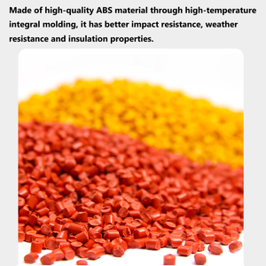 หมวกนิรภัย ABS สำหรับงานก่อสร้าง หมวกนิรภัยสำหรับงานก่อสร้างแบบหนา ระบายอากาศได้ดี ผลิตตามมาตรฐานแห่งชาติ - Product Image 5