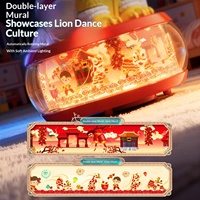 Tambour électrique universel directionnel, jouet lion dansant, culture chinoise traditionnelle, cadeau du Nouvel An pour enfants