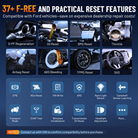 Herramienta de Diagnóstico VDIAGTOOL D502 para Autos, Escáner de Sistema Completo para Ford Ranger, Herramienta de Programación de ECU J2534 con Más de 37 Funciones de Reinicio